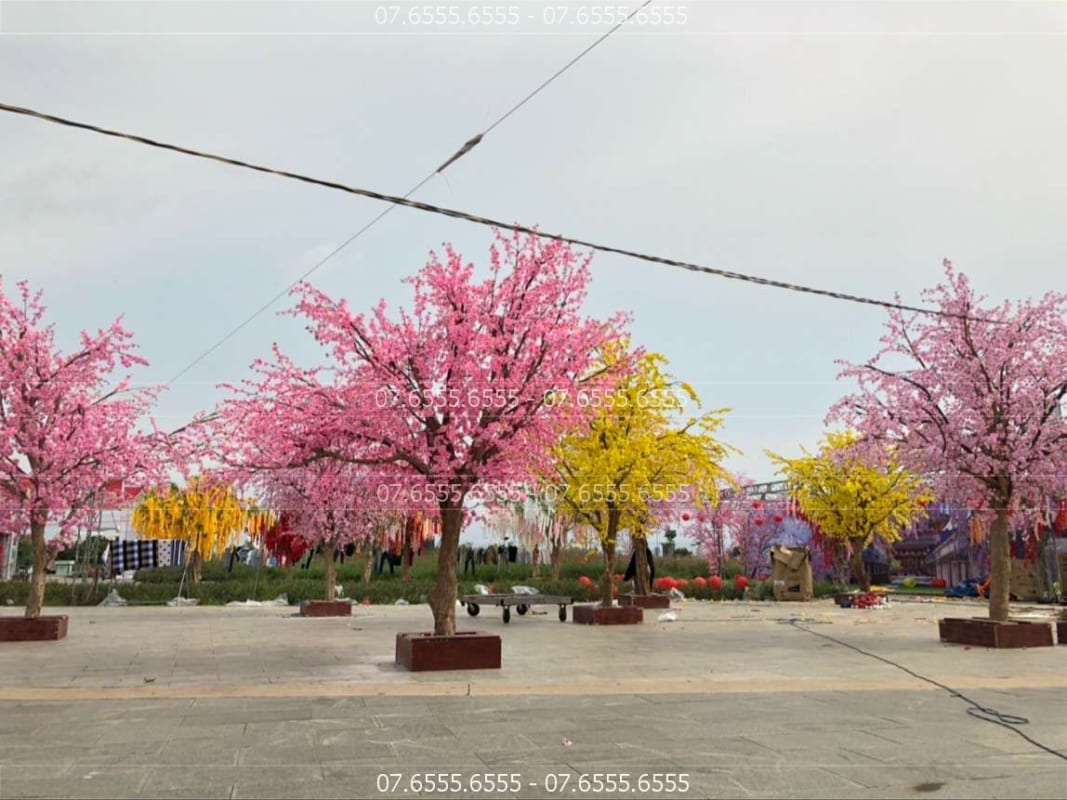 Cây Hoa Anh Đào Giả