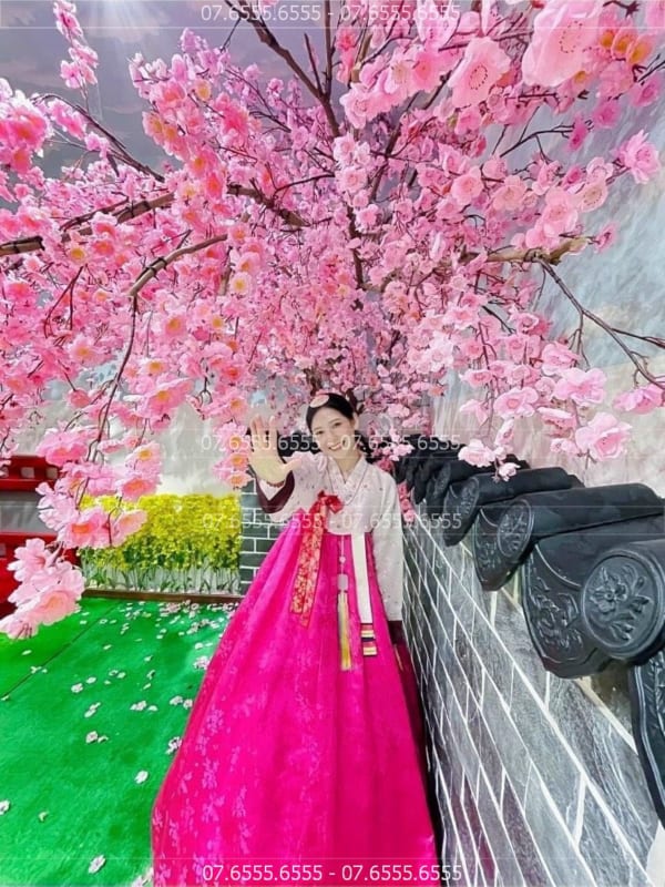 Cây Hoa Anh Đào Giả