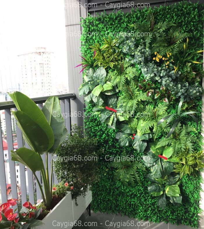 Tường cây giả quận 12 hồ chí minh Tường cây giả quận 12 hồ chí minh
