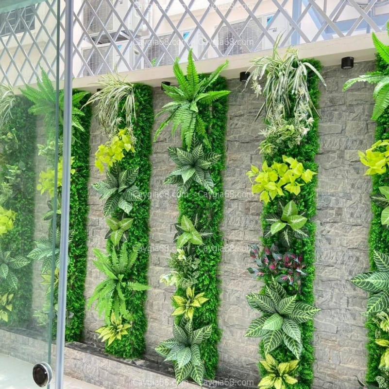 Tường cây giả quận 3 hồ chí minh