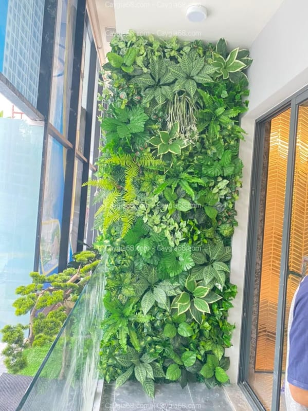 Tường cây giả quận 5 hồ chí minh