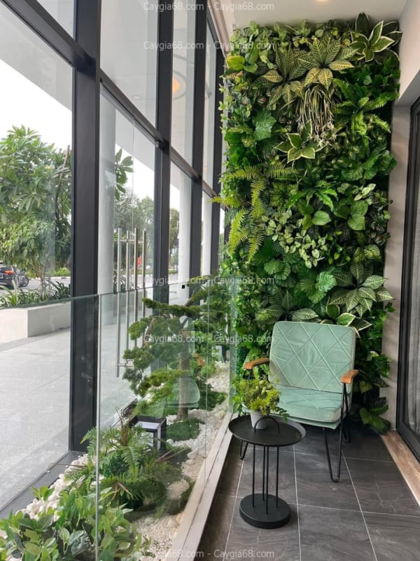 Tường cây giả quận 5 hồ chí minh