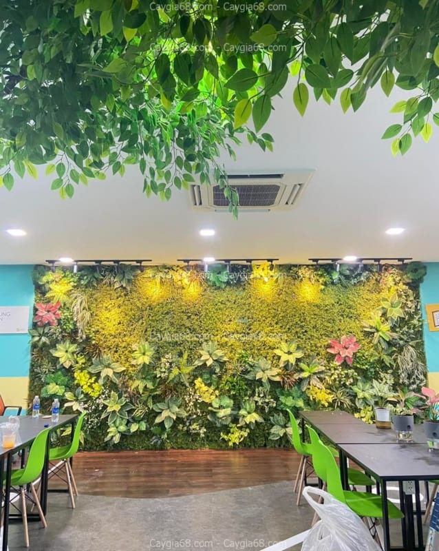 Tường cây giả quận 9 hồ chí minh