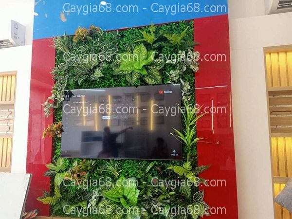 Tường cây giả quận Bình Thạnh Tường cây giả quận Bình Thạnh