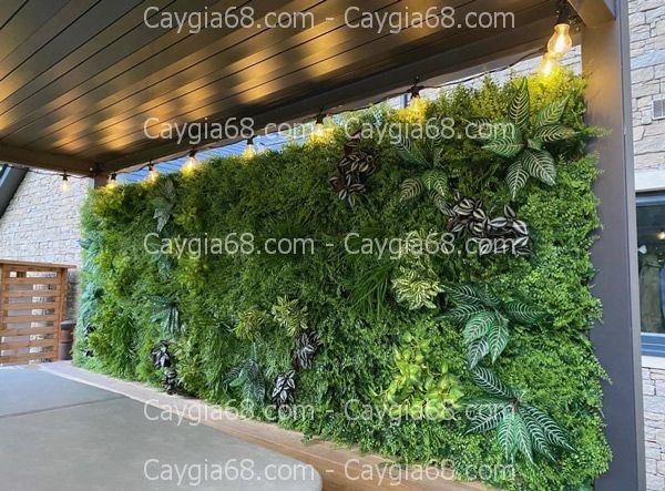 Tường cây giả quận Bình Thạnh Tường cây giả quận Bình Thạnh